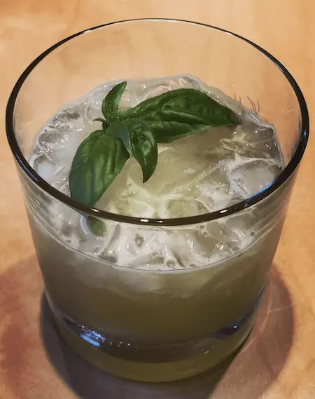 Basil Highball Cocktail