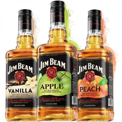 Jim Beam flavored drinks